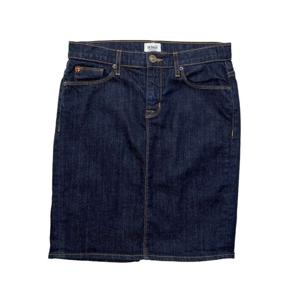 Hudson Skirt Women's Size 26 Dark Wash Denim Jean Skirt